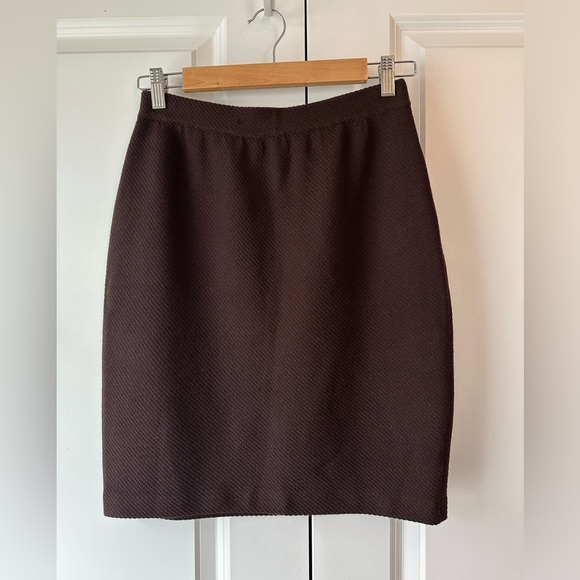 St. John Collection by Marie Gray Vintage Chocolate Brown Suit Set (Size 4) - Picture 9 of 16